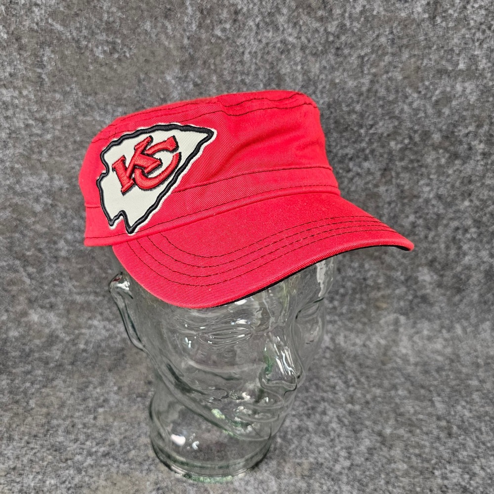 New Era Kansas City Chiefs Women's Chic Cadet Hat, Red, Adjustable